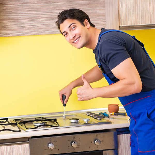 can you provide references from satisfied stove repair customers in Prairieburg